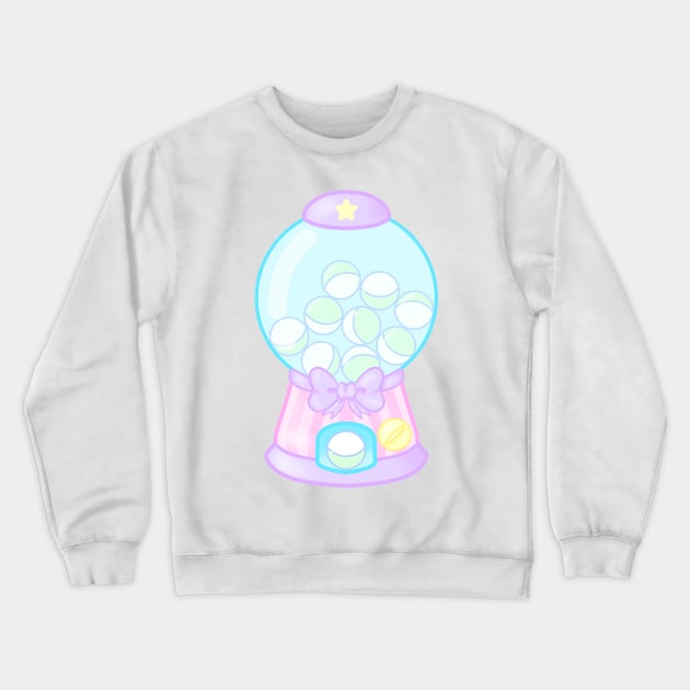 Pastel Gashapon Machine Crewneck Sweatshirt by Luna-Cooper